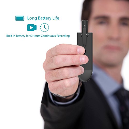 Conbrov Hd88 Hd 720p Mini Hidden Camera Spy Pen Wearable