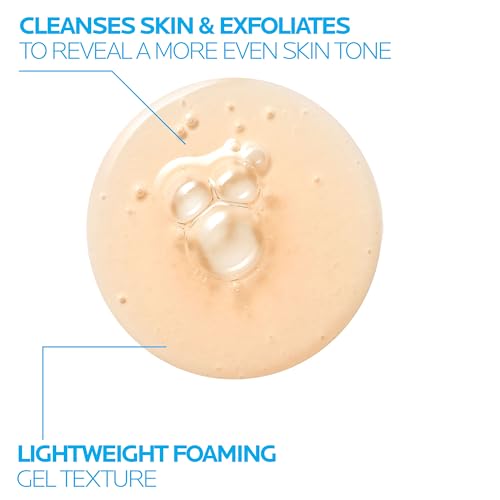 LA ROCHE-POSAY MELA B3 GEL CLEANSER, FORMULATED WITH MELASYL + NIACINAMIDE + PHA, ANTI AGING FACE WASH FOR DISCOLORATION, DARK SPOTS & POST ACNE MARKS, DARK SPOT CORRECTOR, OIL FREE & SOAP FREE