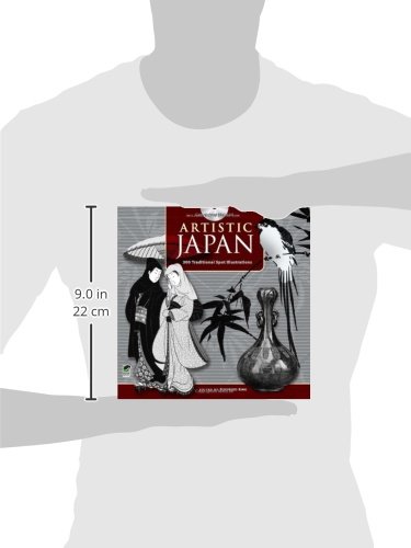Artistic Japan 300 Traditional Spot Illustrations Dover - 