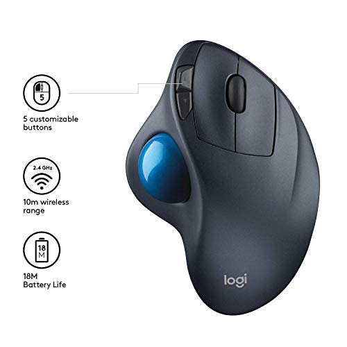 Logitech Mouse M570 and Pad Bundle | Logitech Laser Wireless Trackball | Vexko Mouse Pad with Gel Wr - //medicalbooks.filipinodoctors.org