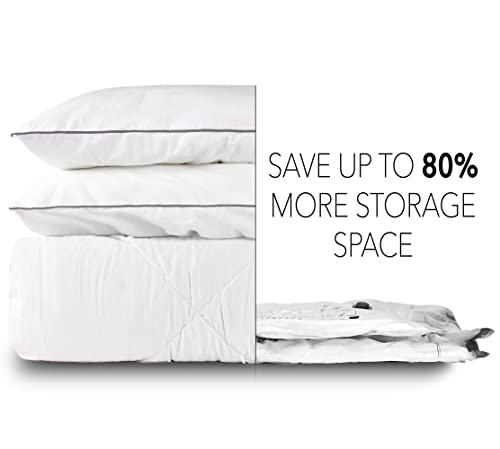 SpaceAid Jumbo Vacuum Storage Bags, Space Saver Sealer Compression Bags for Comforters, photo 12