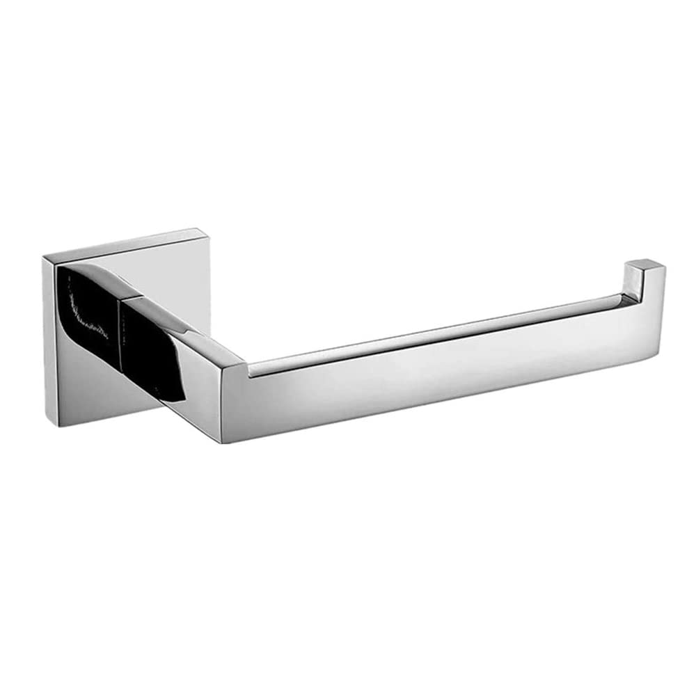 Aothpher 304 Stainless Steel Toilet Roll Paper Holder Without Cover,Chrome Finished Bathroom Tissue Rack