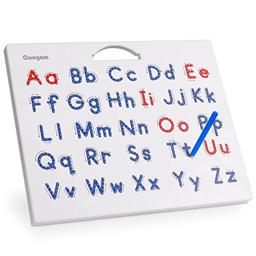 Coogam Magnetic Letters Practicing Board, Magnets