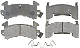 ACDelco 17D154M Professional Semi-Metallic Front Disc Brake Pad Set