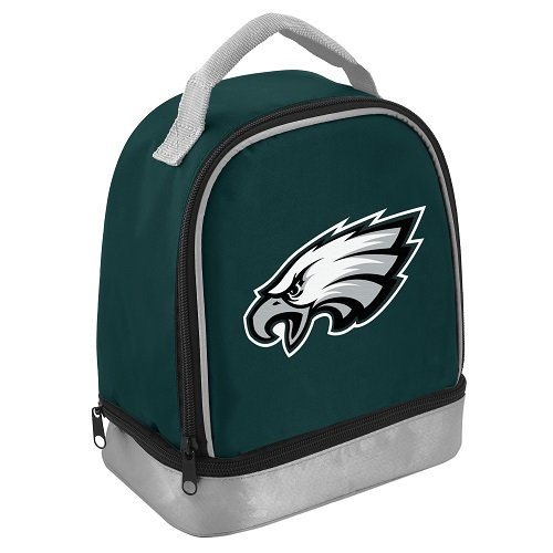 NFL Philadelphia Eagles Double Compartment Lunch Cooler, Green