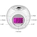 Kids Alarm Clock, Deruicent Digital Clock for Kids,Electronic Clock with Alarm,Snooze,Temperature Setting,Digital Display Model with 7 Colors Changing Night Light