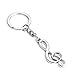 Bhbuy Fashion Cool Musical Note Key Ring Keyfob Keyring Music Symbol Keychain Gift New