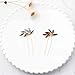 Olbye Wedding Hair Pins Crystal Bridal Headpieces for Bride and Bridesmaids Wedding Hair Accessories Pack of 3 (Blue)