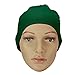 DALIX Solid Color Beanie Cap 8 inch Winter Hat Warm Snowboard Ski Hat Dark Green
