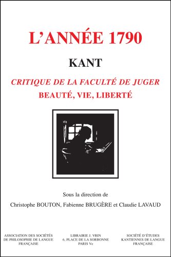 L' année 1790, Kant