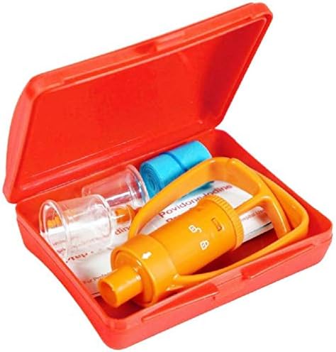 Venom Extractor Pump First Aid Safety Kit Emergency Snake Bite Outdoor Camp Emergency Gear