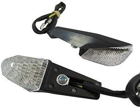 Alchemy Parts Tail Tidy or number plate LED indicators for Motorbike - adjustable, Black - Image 3