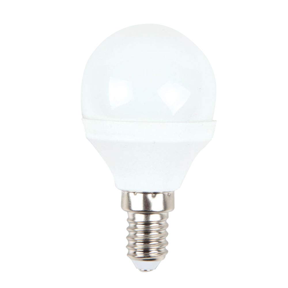 V-TAC LED E14 P45, Samsung Chip, 3000 K, 470 lm, 5.5 Watt, A+, Plastic, White, One Size