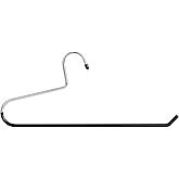 VASLIM Extra-Wide Drapery Hangers Blanket Hangers Heavy Duty Black Vinyl Coated Nonslip - Holds Up to 40 Lbs - Great for Quilts, Comforters, Table Cloths, Bedding, Towels, Rugs (8 Pack)