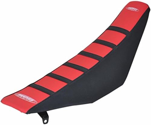 SDG USA 6-Rib Gripper Seat Cover - Red Top/Black Sides/Black Ribs
