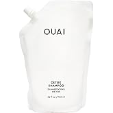 OUAI Detox Shampoo Refill - Clarifying Shampoo for Build Up, Dirt, Oil, Product and Hard Water - Apple Cider Vinegar & Keratin for Clean, Refreshed Hair - Sulfate-Free Hair Care (32 oz)