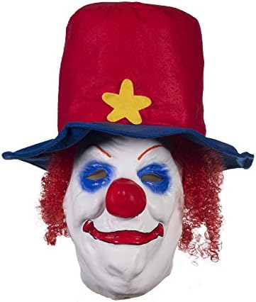 The Mask Biz Popular Clown Head Mask Halloween - Latex