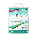 Cleanpik Interdental Brush, Brush Picks ,Tooth Brush , 0.7mm, 40 each (Pack of 4)
