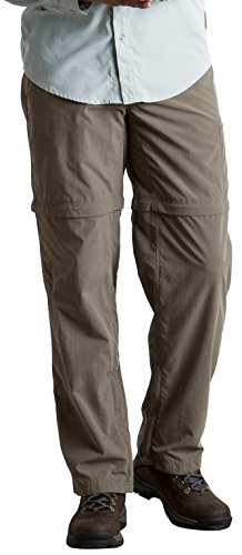 ExOfficio Men’s BugsAway Sol Cool Ampario Convertible Hiking Pants, Falcon, Size 34