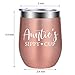 Aunt Gifts - Auntie’s Sippy Cup - BAE Best Aunt Ever Gifts - Auntie Gifts, Aunt Gifts from Niece, Nephew - Funny Baby Announcement, Birthday, Christmas Gifts for Aunt, Sister - GSPY Wine Tumbler Cup