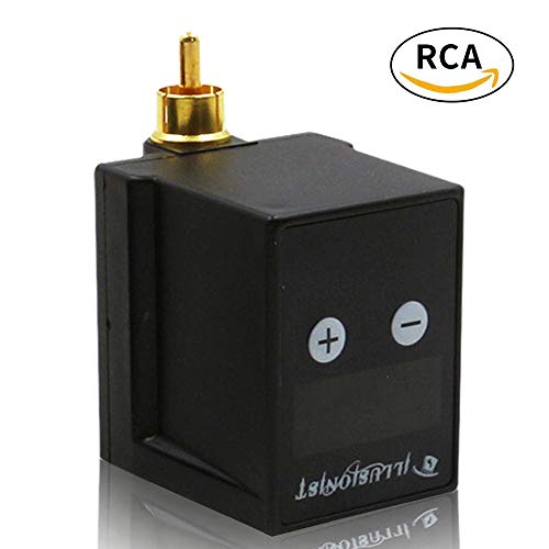 Romlon Wireless Mini Tattoo Power Supply, Newest Digital Display LED Screen Professional Tattoo Power Supply Permanent Makeup Equipment RCA DC Connection for Rotary Tattoo Pen Machines Supplies (RCA) - Thumbnail 7