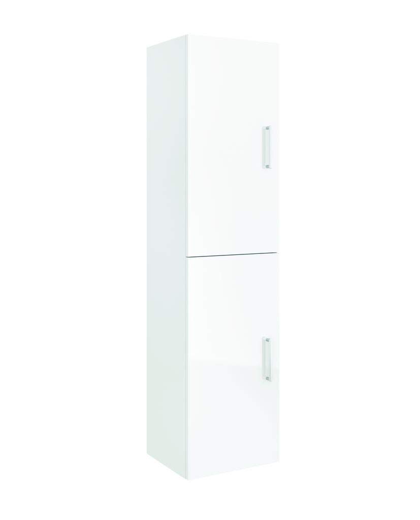 Cygnus Bath Bathroom Furniture, Wood, White, Columna de baño Troya y Atenas Color Blanco