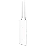 Cudy Unlocked Outdoor 4G LTE Cat 4 Modem Router with SIM Card Slot, AC1200 WiFi, EC25, IP65, Detachable Antennas, Passive PoE
