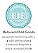 Beloved Child Goods Sterling Silver Baby Ring, Clear Diamond Colored Cubic Zirconia, Size 0