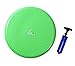 Day 1 Fitness Inflatable Wobble Cushion with Pump, 13-Inch, Green