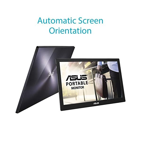 ASUS MB168B 15.6 Inch Portable USB Monitor, 1366x768, TN