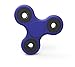Mimico Tri-Spinner Fidget Hand Spinner Toy Stress Reducer EDC Focus Toy Relieves ADHD Anxiety and Boredom Guarantee 2 min + Spin Time for Kids & Adults (Blue)