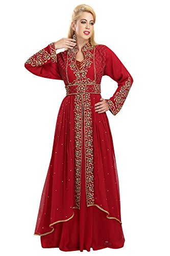 Royal Wedding Gown Party Wear Takchita For Arabian Women 5907