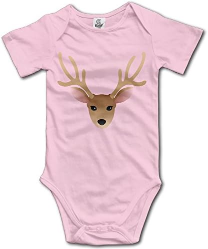 Reindeer Funny Baby Onesie Unisex Graphic-Print Commemorative Edition Bodysuit