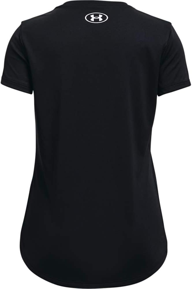 Under Armour Girls' Tech Graphic Big Logo Short-Sleeve T-Shirt: Clothing