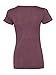 Bella + Canvas Ladies' Triblend Short-Sleeve T-Shirt M MAROON TRIBLEND