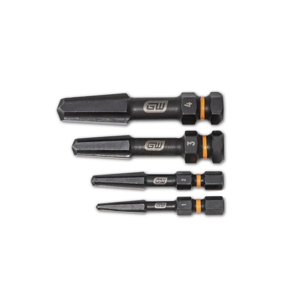 GEARWRENCH 4 PC. Bolt Biter Screw Extraction Set