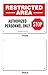 Authorized Personnel Only Restricted Area Do Not Enter Sign, 10x7 Inches, Rust Free .040 Aluminum, Fade Resistant, Made in USA by Sigo Signs