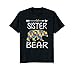 Sister Bear Autism Awareness Arrow Love Family Gifts TShirt
