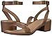 Crocs Women's Crocs Isabella Block Heel, Bronze/Gold, 8 M US