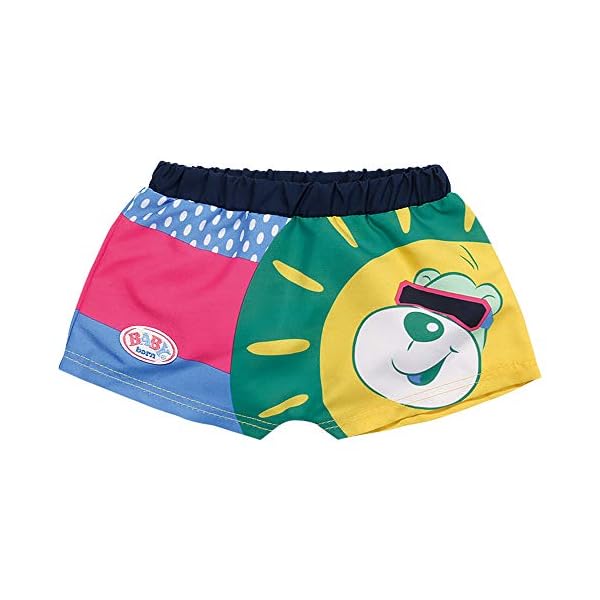 BABY born Holiday Badeshorts 43cm, Puppenkleidung, Puppen Zubehör, Shorts in 2 Designs, Farbe nicht frei wählbar.