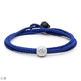 Triple Wrap Bracelet, Royal, 7.5