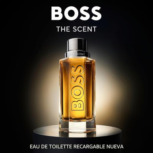 The Scent Eau de Toilette Recarga - Fragancia Ambarina - Con Notas de Extracto de Jengibre, Acordes de Maninka y Cuero - Fragancia Duradera