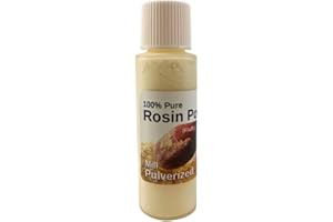 Mill Pulverized 100% Pure Rosin Powder, vial, Net Wt: .15 oz (4 g), Vol: .5 oz
