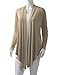 ALL FOR YOU Women's Soft Drape Cardigan Long Sleeve Stone XXX-Large