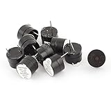 uxcell 10 Pcs 12 mm x 9.5 mm Active Buzzer Alarm