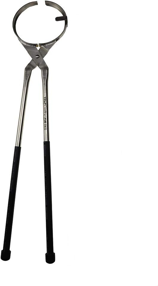 10Kg Crucible Lifting and Pouring Tong Set Precious Metal Casting Tool