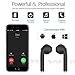 Bluetooth Headphones Wireless Earbuds Earphones in-Ear for Sport Bluetooth Earphones Stereo Sound Noise Cancelling 2 Built-in Mic Earphones-Frosted Black44thumb 1