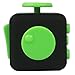 Stress Cube Toy for Adults and Children to Relieve Stress And Anxiety By FIDGETERRELAX (Green-Black)