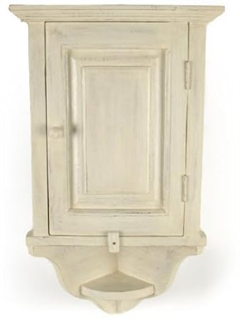 Eckschrank Antik Weiss