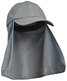 Sun Blocker Outdoor Sun Protection Fishing Cap with Neck Flap for Baseball Backpacking Cycling Hiking Garden Hunting Camping